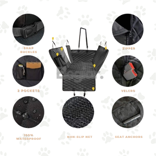 PawCruiser™ Hard Bottom Car Seat Extender