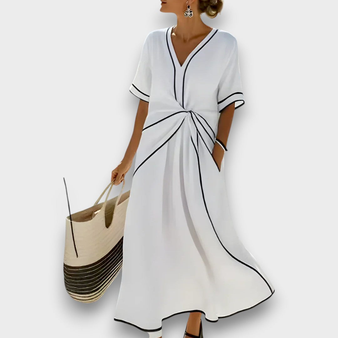Ema - Robe d'été à rayures