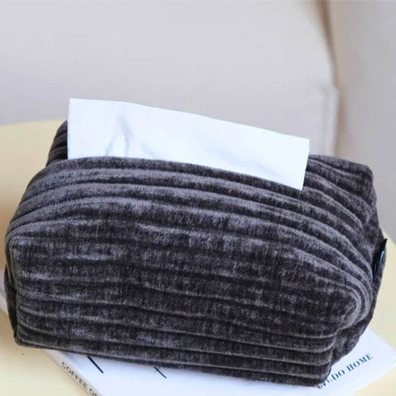 Chelsea Corduroy Tissue Box Cover by JVance®
