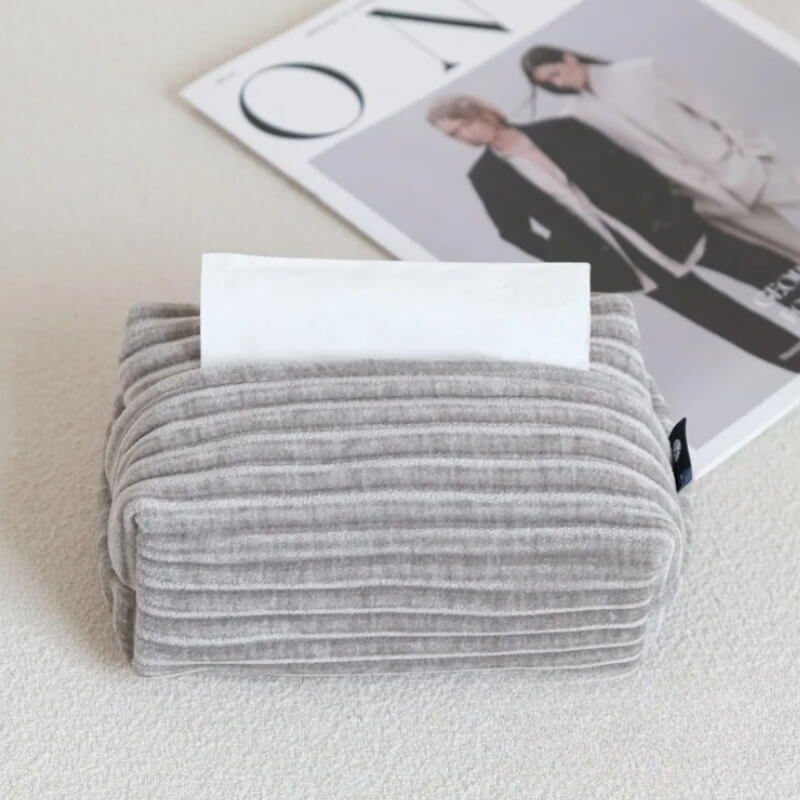 Chelsea Corduroy Tissue Box Cover by JVance®