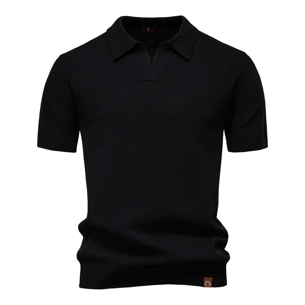 Tom Hollinger | Elegantes Herren-Strickpolo