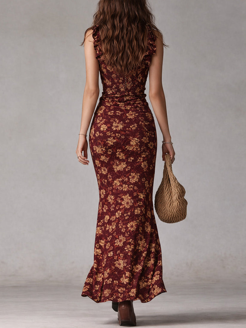 Nadjia – Przewiewna Sukienka maxi w Stylu Boho