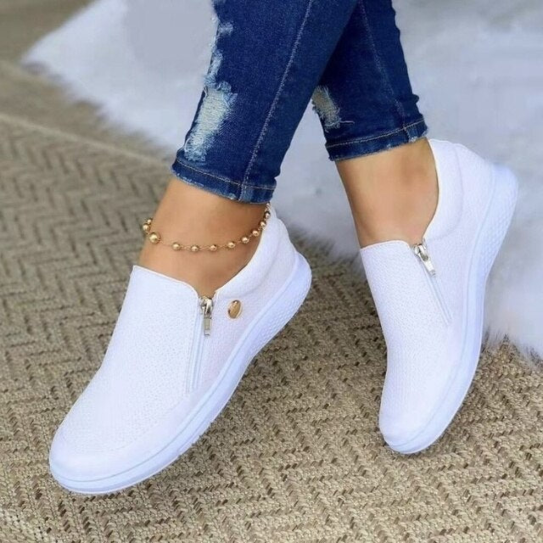 Elegant Slip-On Sneakers til Moderne Damer