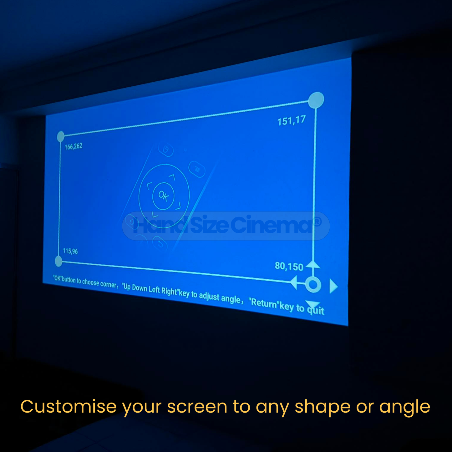 4K Smart Projector Free 60 Projector Screen