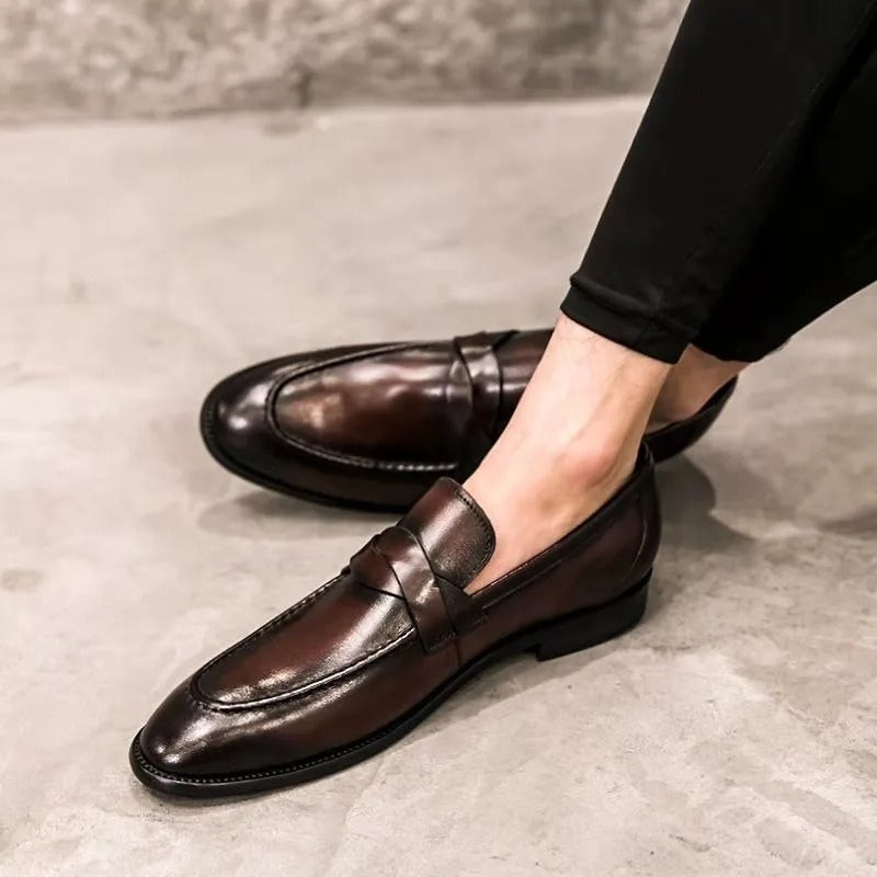 Hugo – Men's Round Toe Loafers
