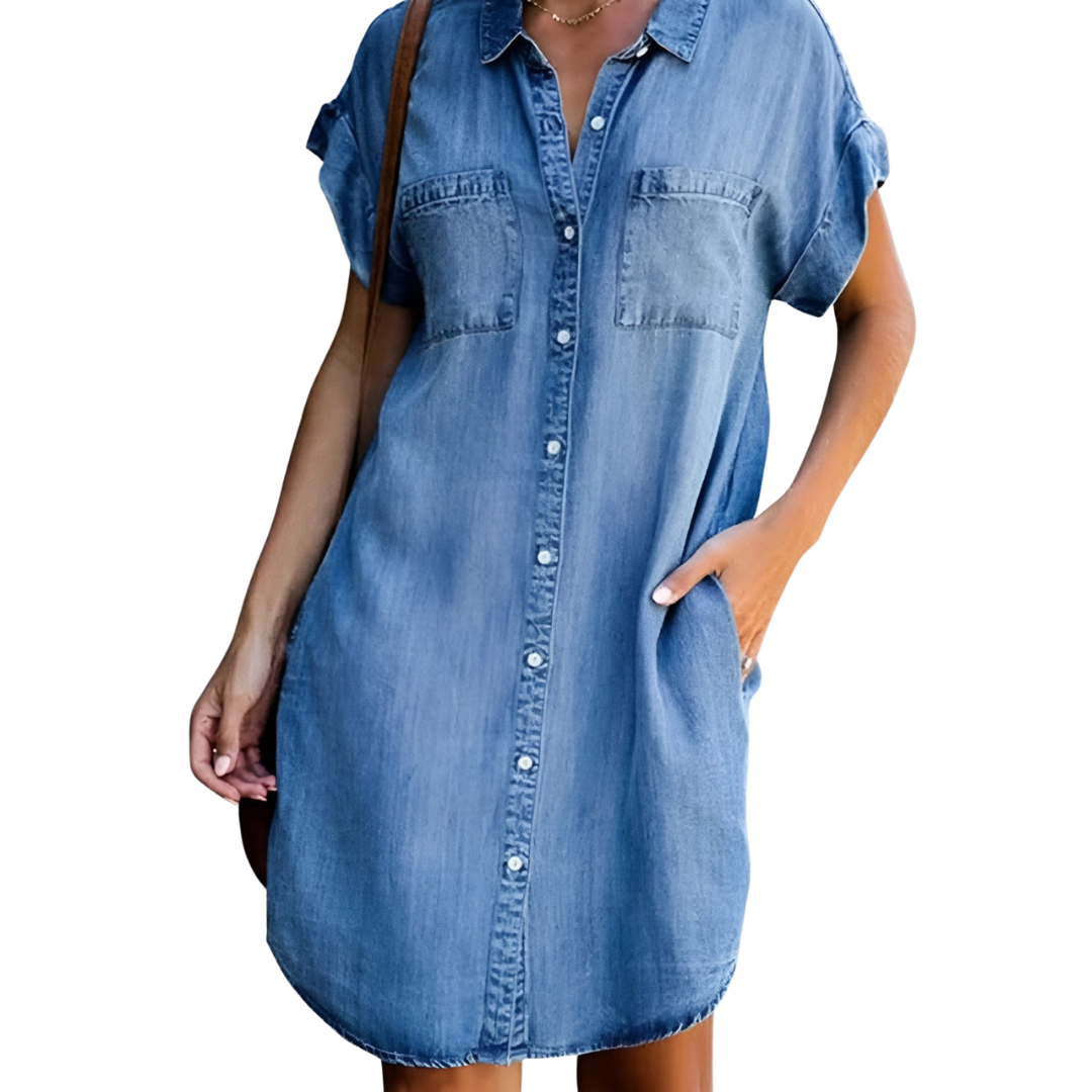 Rowan | Women's Button-Up Shirt Summer Dress