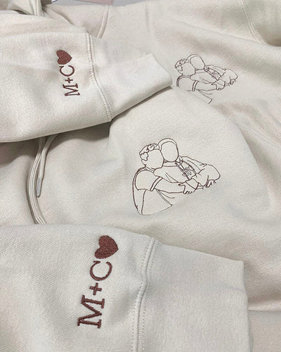 Nightly Wish Custom Embroidered Hoodie