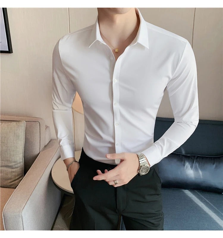 Havspärla® Collection - Elastic & Seamless Shirts for Men