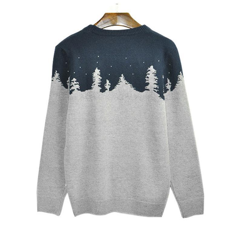 Men's autumn and winter base sweater top