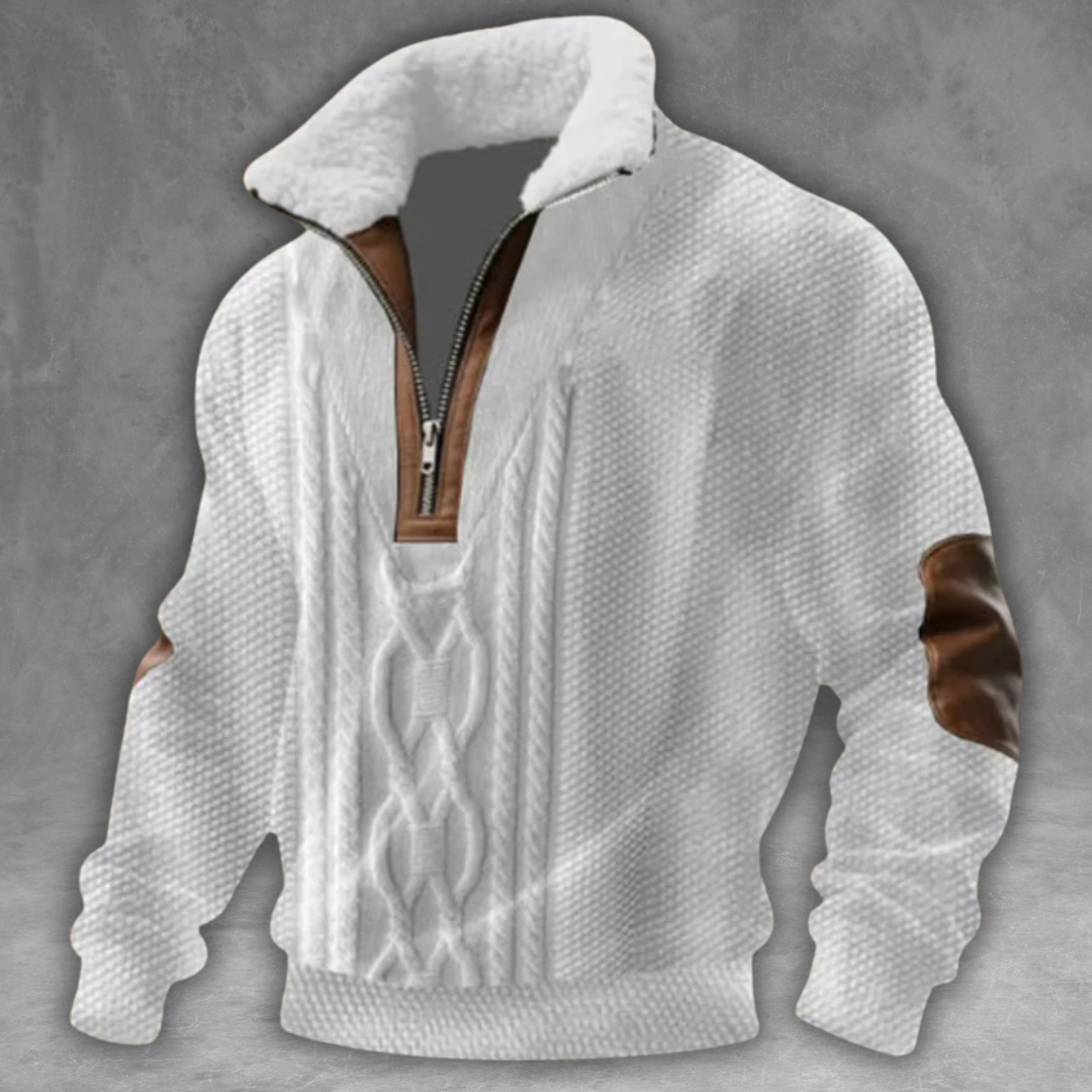 Éloi™ | Polarfleece-sweater med rullekrave og lynlås