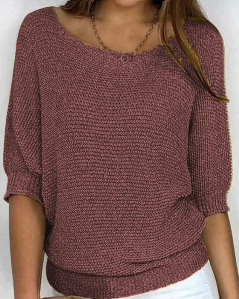 Bolendo Leila - Lässiger schmaler Pullover