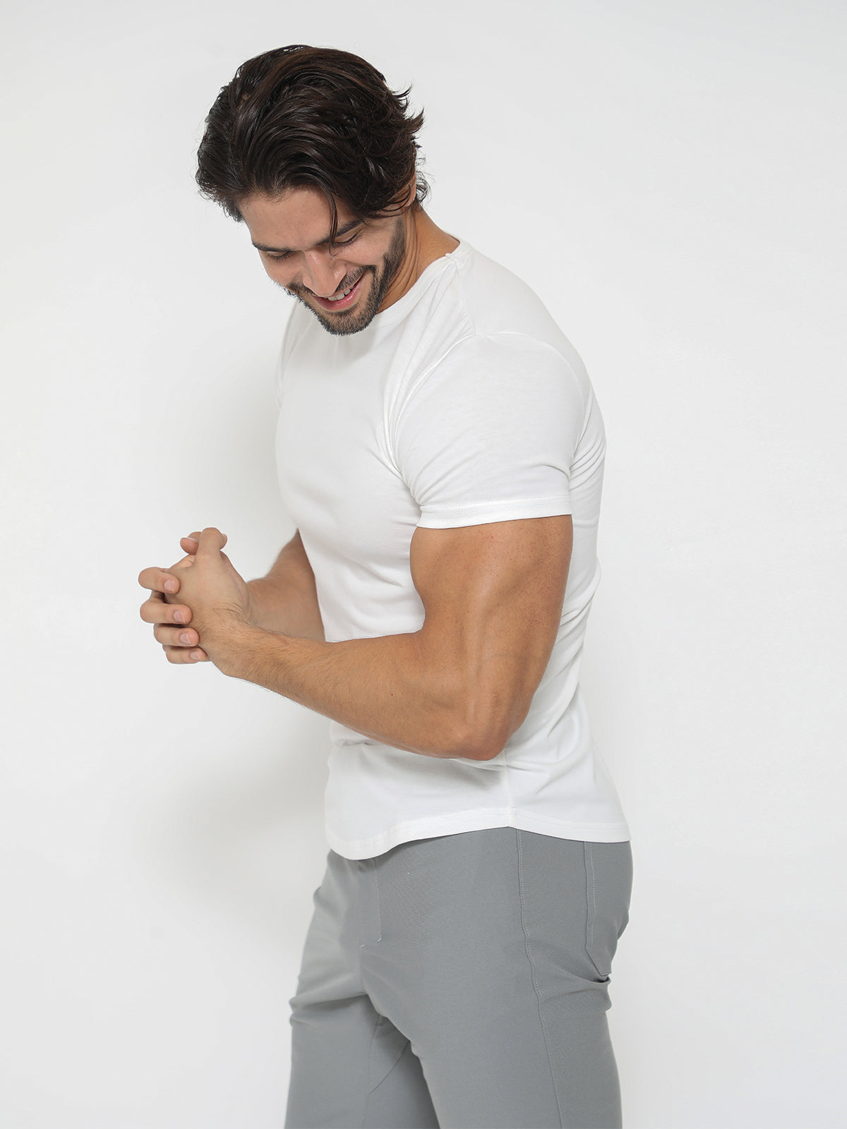 3-Pack KYAN Curved-Hem Shirt Korte Mouwen