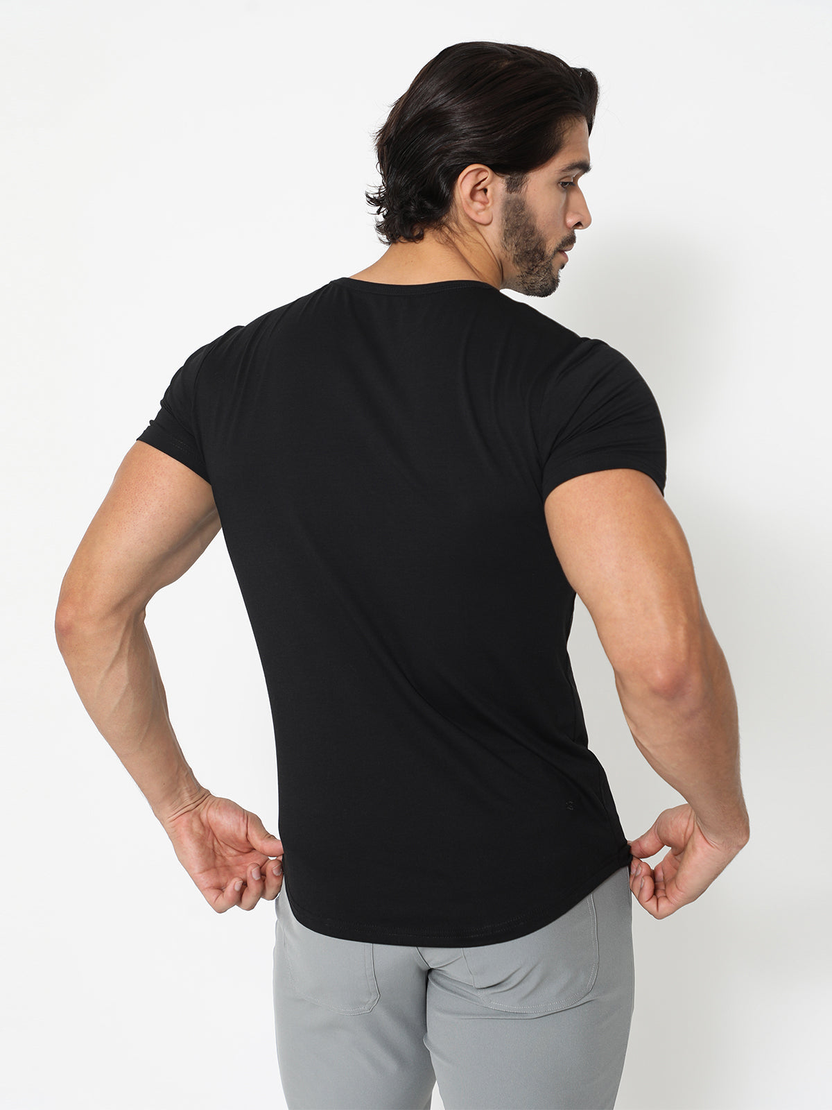 3-Pack KYAN Curved-Hem Shirt Korte Mouwen