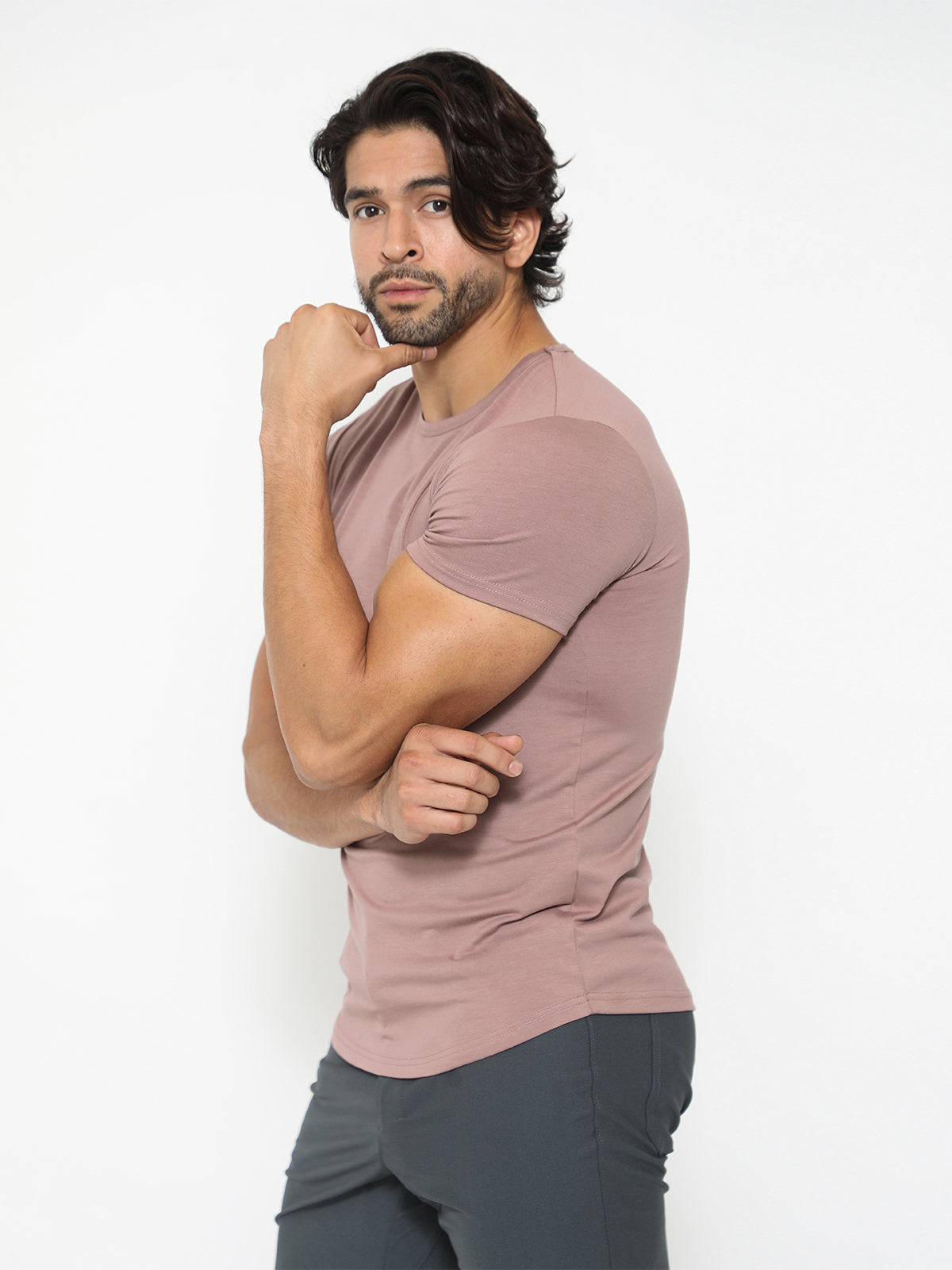 3-Pack KYAN Curved-Hem Shirt Korte Mouwen