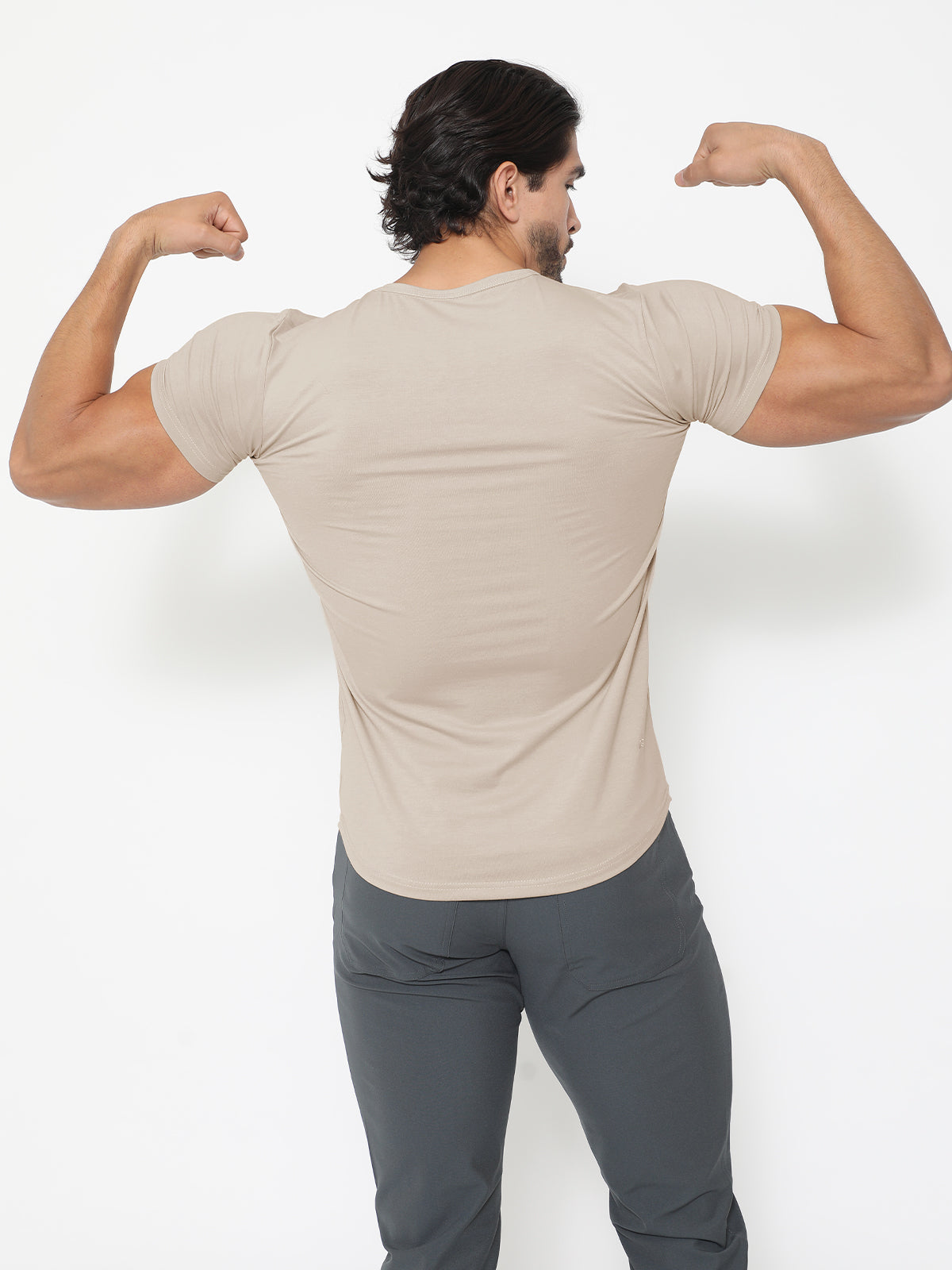 3-Pack KYAN Curved-Hem Shirt Korte Mouwen