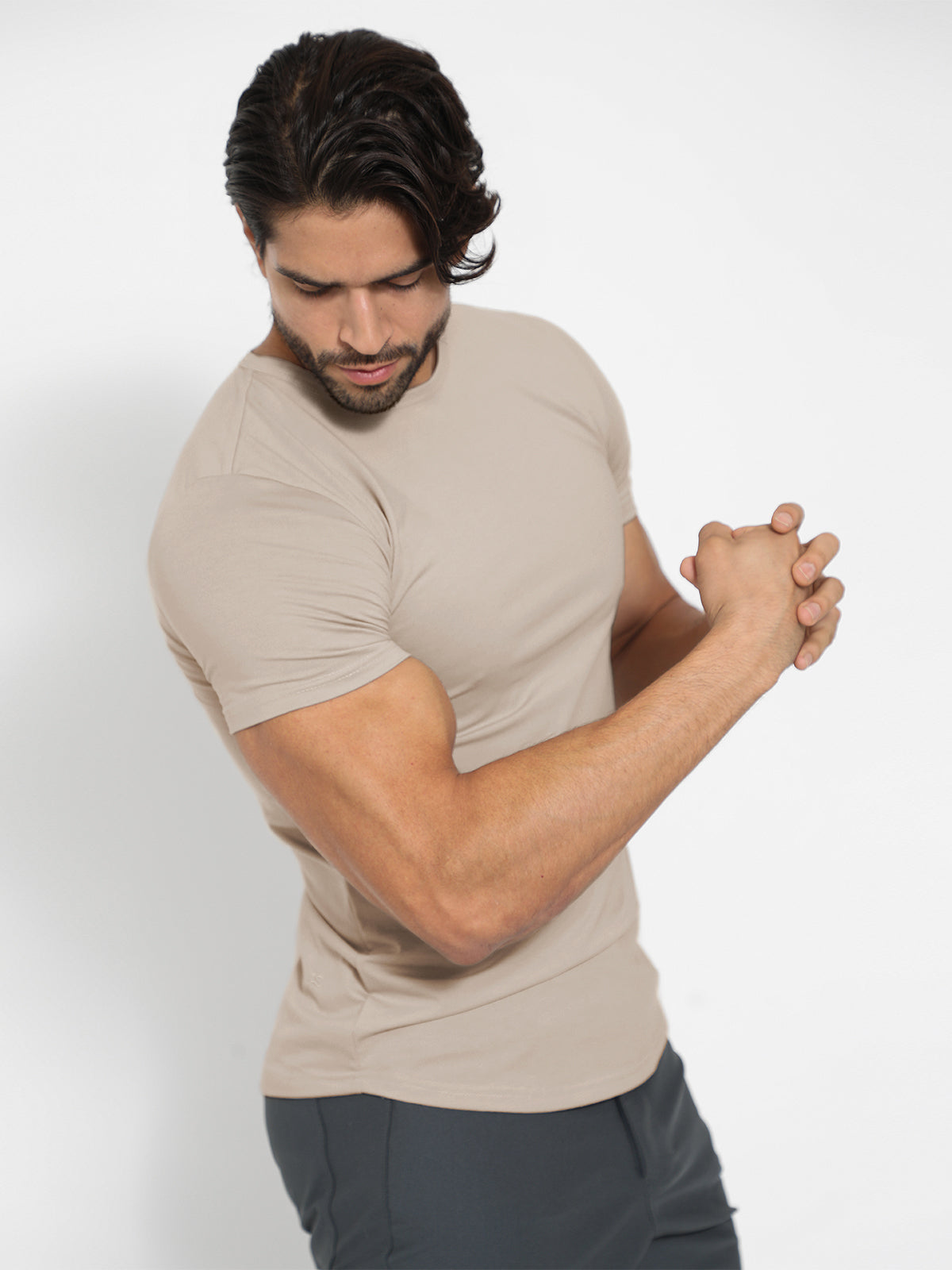 3-Pack KYAN Curved-Hem Shirt Korte Mouwen