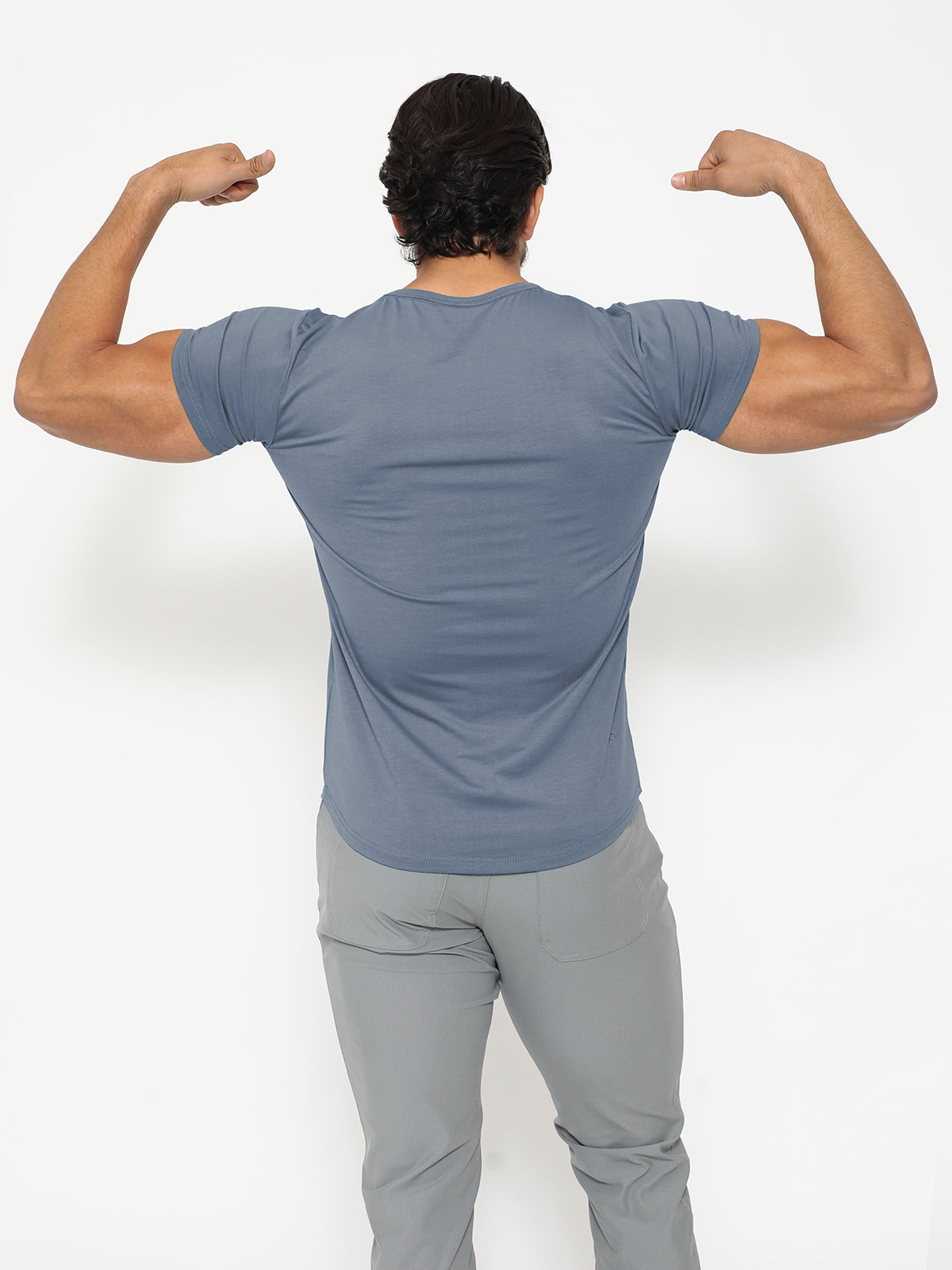 3-Pack KYAN Curved-Hem Shirt Korte Mouwen