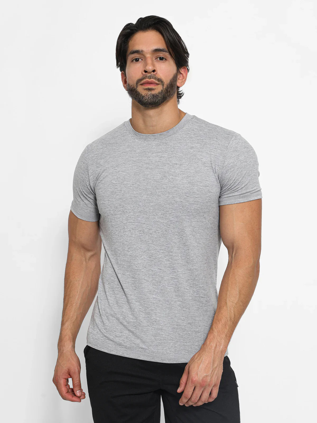 XAND Curved-Hem Shirt Korte Mouwen