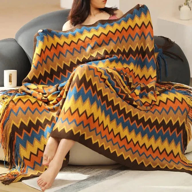 BohoDreams Woven Throw Blanket