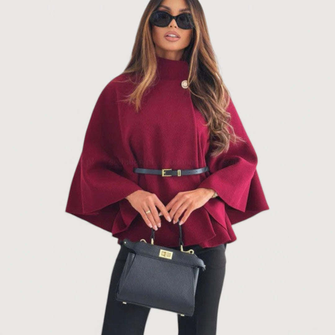 Layla | Belted Cape Jacket