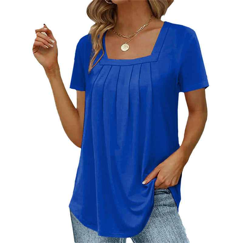 Elegant Pleated Blouse