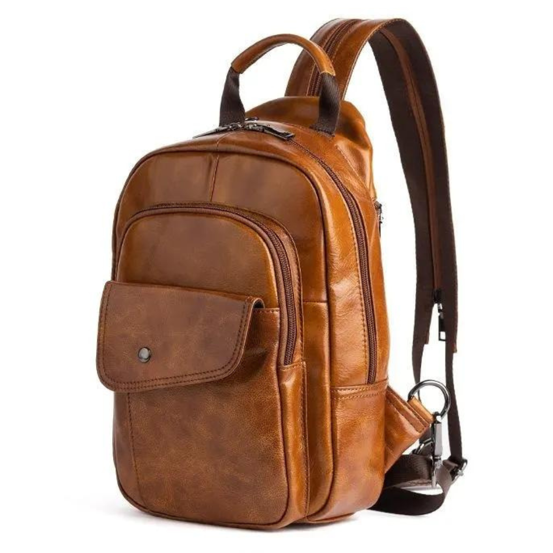 THE BULL Genuine Leather Multifunctional Backpack