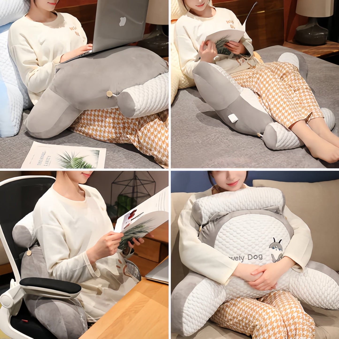 CloudRest – Back & Neck Support Pillow