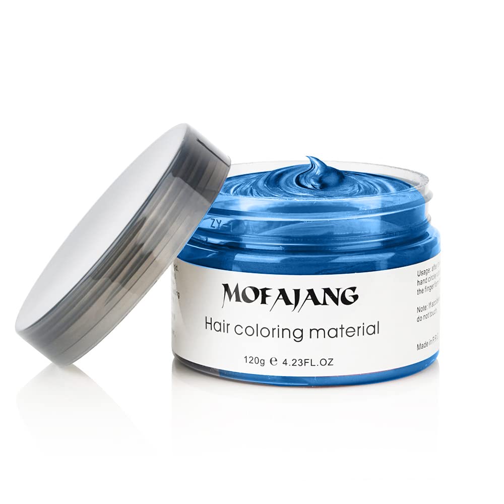 Mofajang® by JesseVance Manhattan: The Only Colored Hair Wax Styling Pomade with Bold Colors, Strong Hold, Simple Style, No Risk, & No Commitment