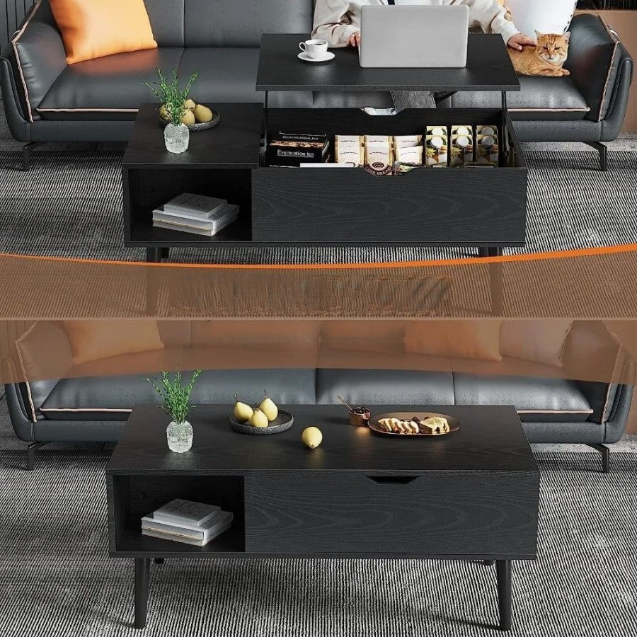 NordicNouveau™ by skörten Sweden: The Clever Coffee Table That Rises to Every Occasion