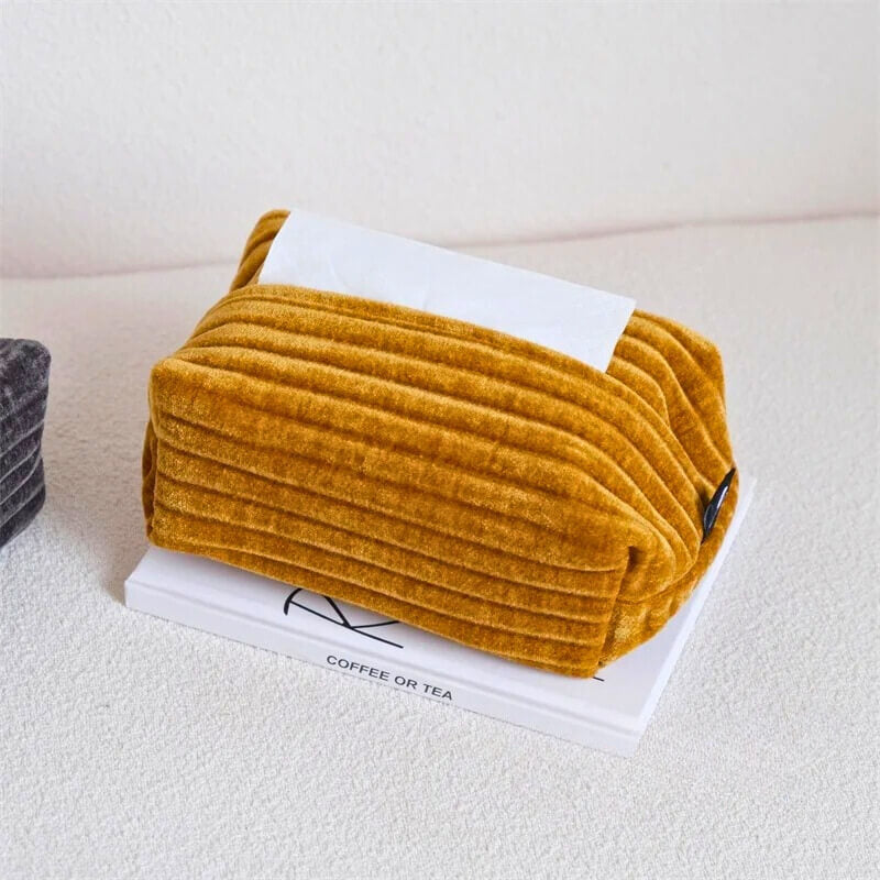 Chelsea Corduroy Tissue Box Cover by JVance®