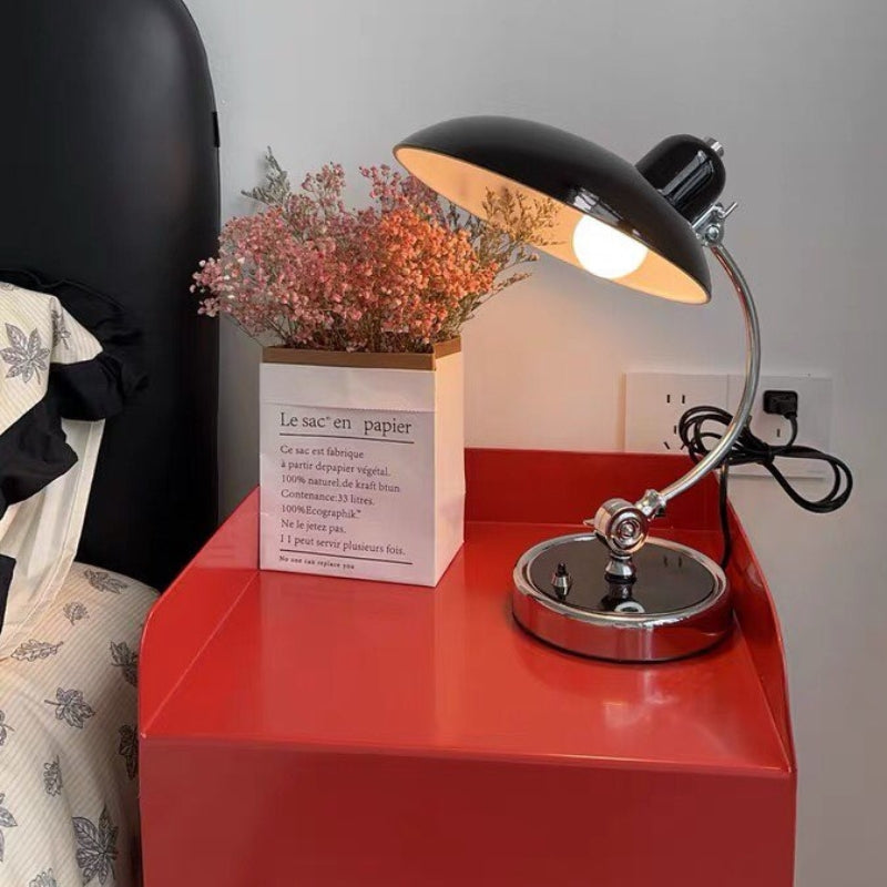 Rovena LED bordlampe i metal – bordlampe med justerbar stander