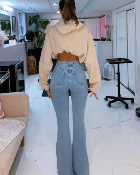 High Waist Booty Lifting Flared Jeans Non VIP Offer
