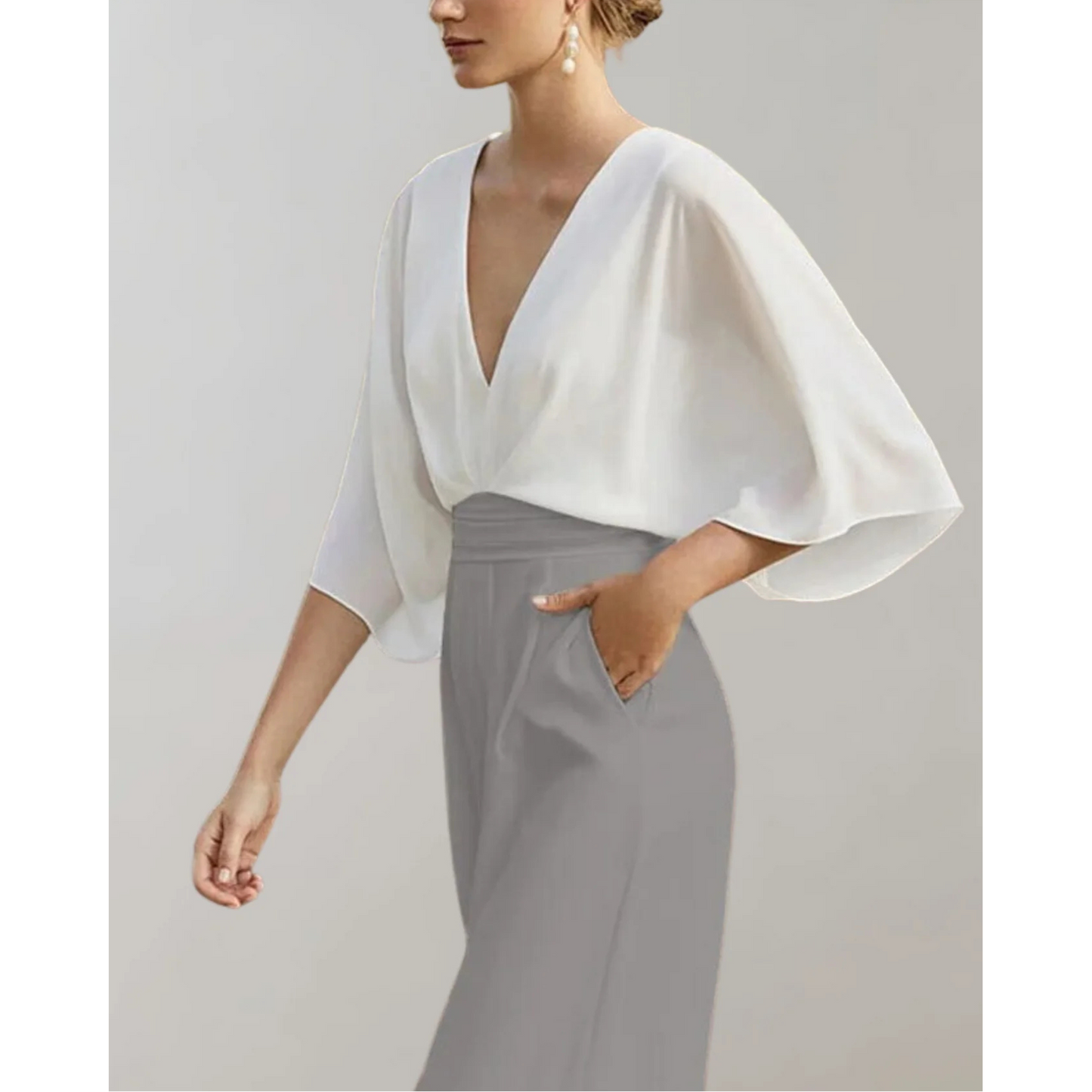 Shyna - Soft Fabric Fitted Women Jumpsuit