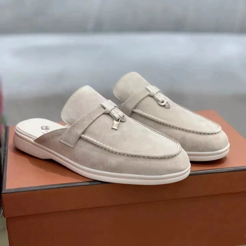 Jacob – Tassel Slip-On Shoes with Open Back | Lightweight Flexible Comfort | Easy On/Off Everyday Style