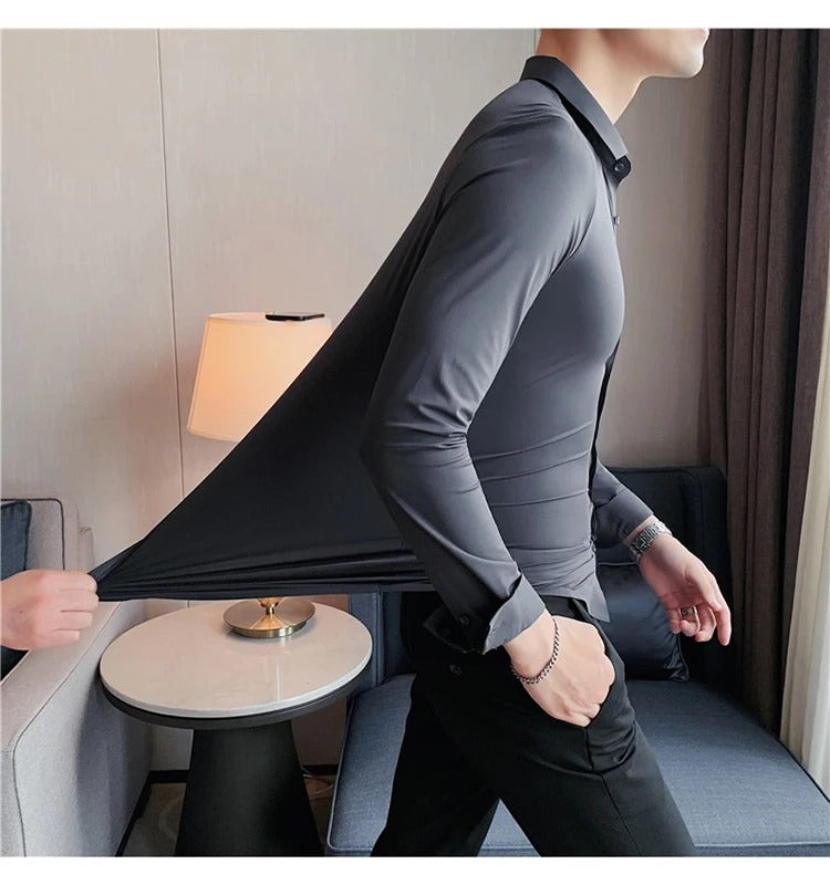 Havspärla® Collection - Elastic & Seamless Shirts for Men