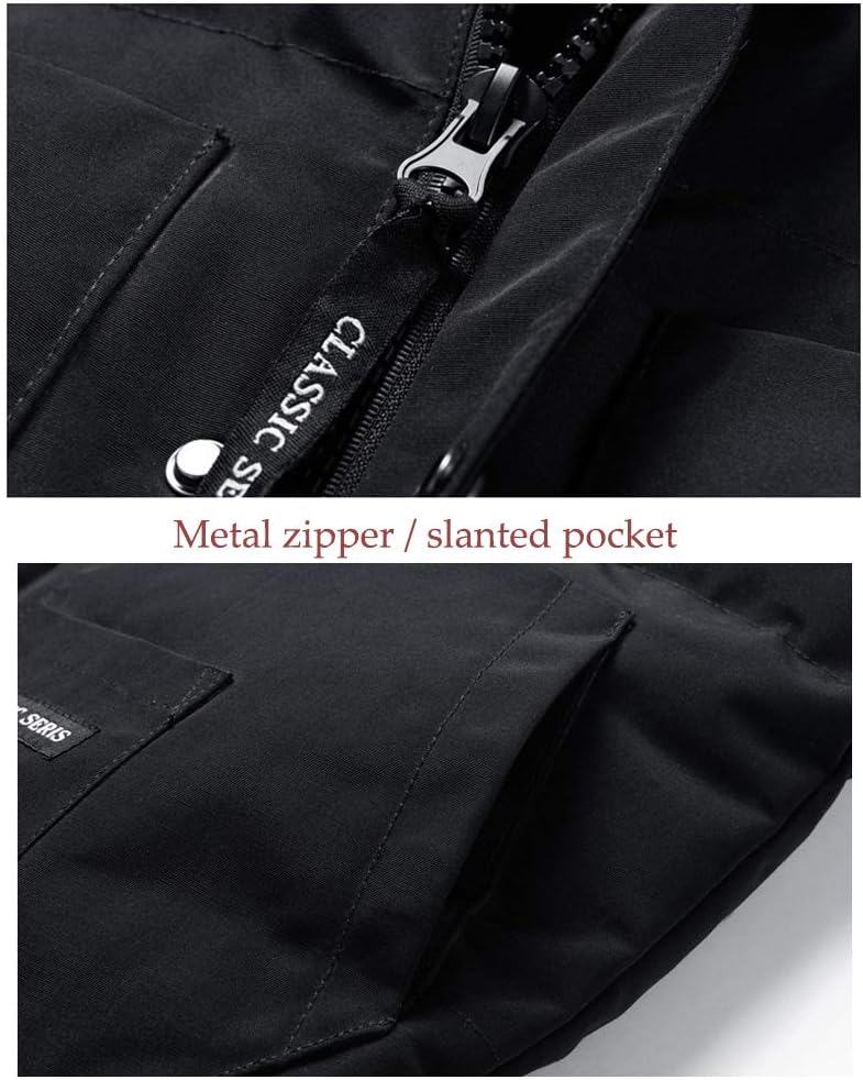 Men’s Quilted Gilet Padded Body Warmer Stand Collar Lightweight Outdoor Vest Casual Layering