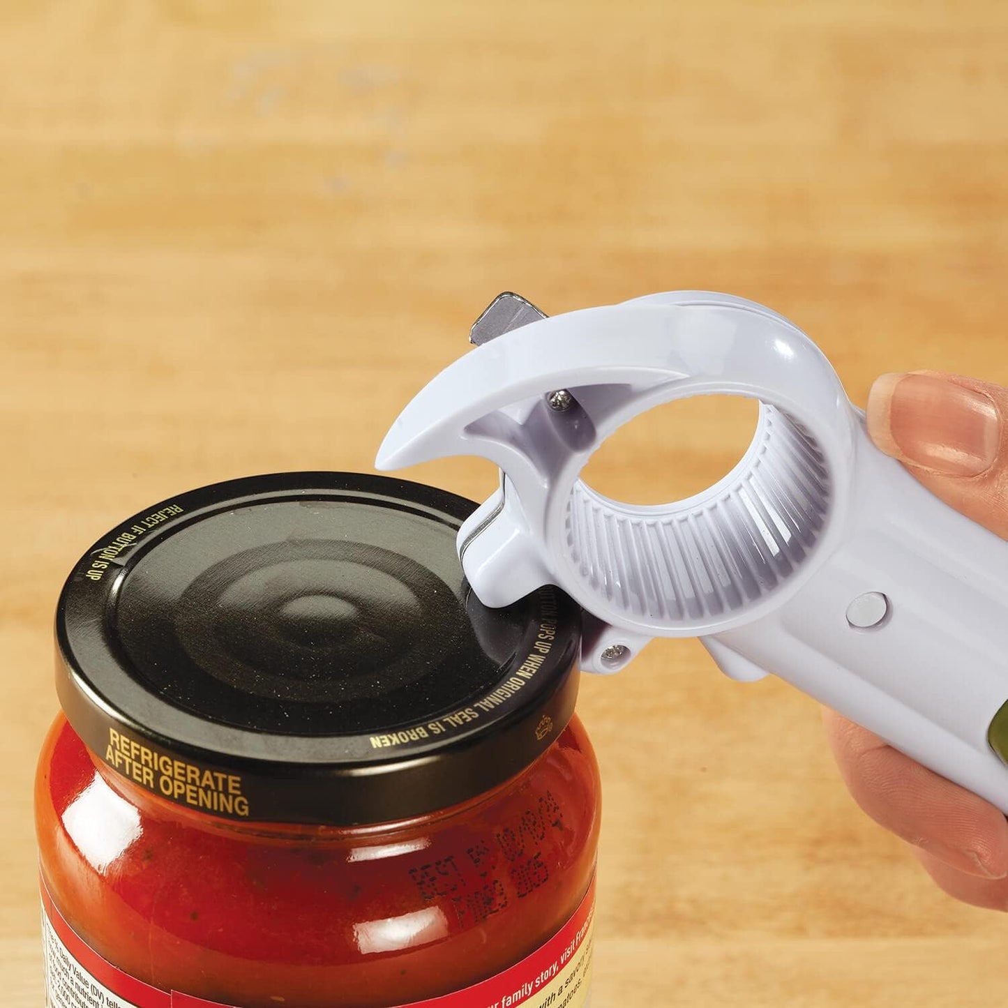 CanDo® Opener – Made in the USA: The Ultimate 6-in-1 Multifunctional Bottle, Jar, Can, Wine, Beer, Lid, Twist-Off, Pull-Tab Opener