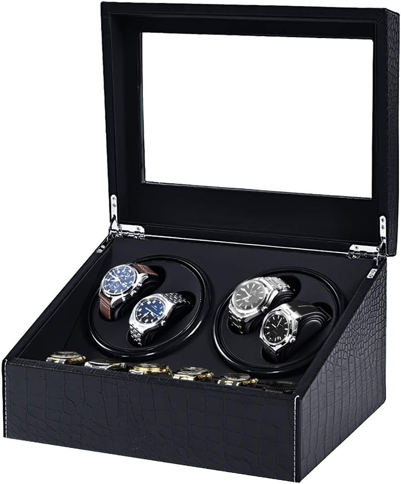 FörvarBillon® Quad - The Only Watch Winder with Ultra Silent (<5dB) Bi-Directional Japanese Motors | Designed by JesseVance Milan