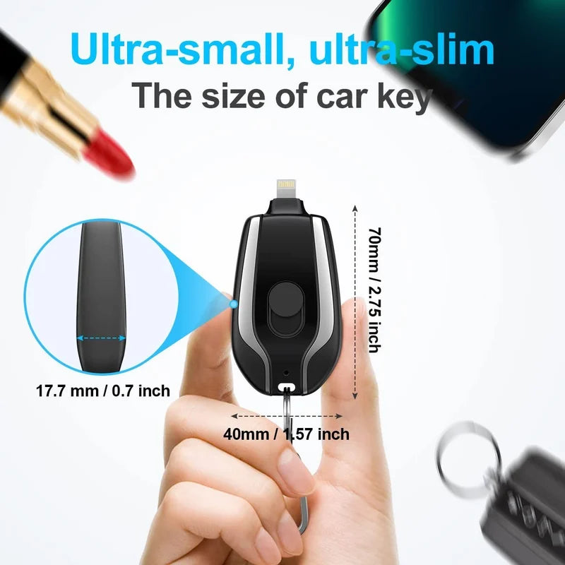 ChargeMate Keychain - Power at Hand