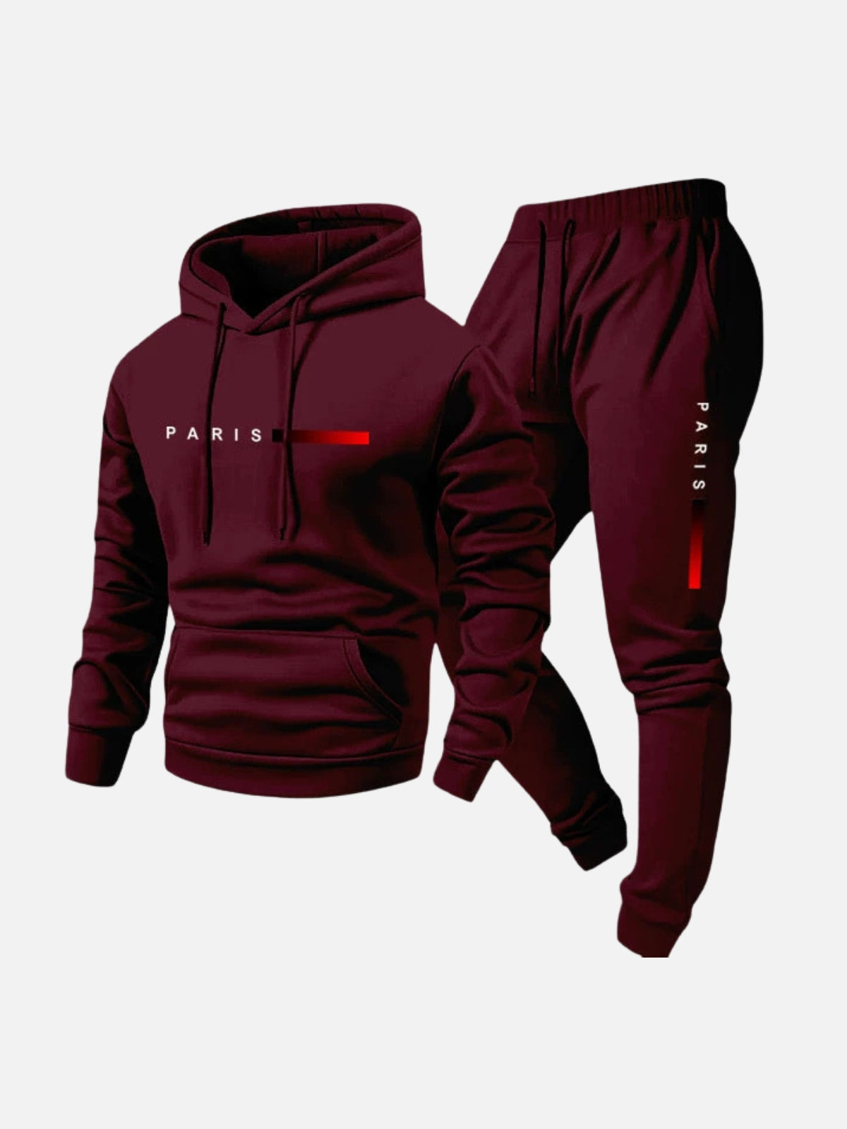 Cozy Thermal Fleece Logo Hoodie Set – Warmth, Comfort, and Style