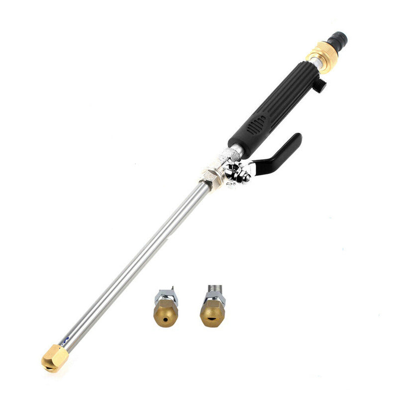 2 In 1 Manual High Pressure Garden Washer Wand: Portable Hydro Power Extension