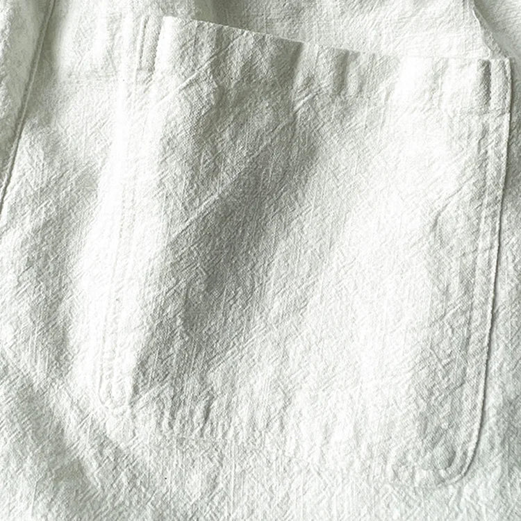 Vintage Elastische Casual Katoen Linnen Broek