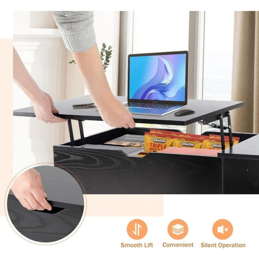 NordicNouveau™ by skörten Sweden: The Clever Coffee Table That Rises to Every Occasion