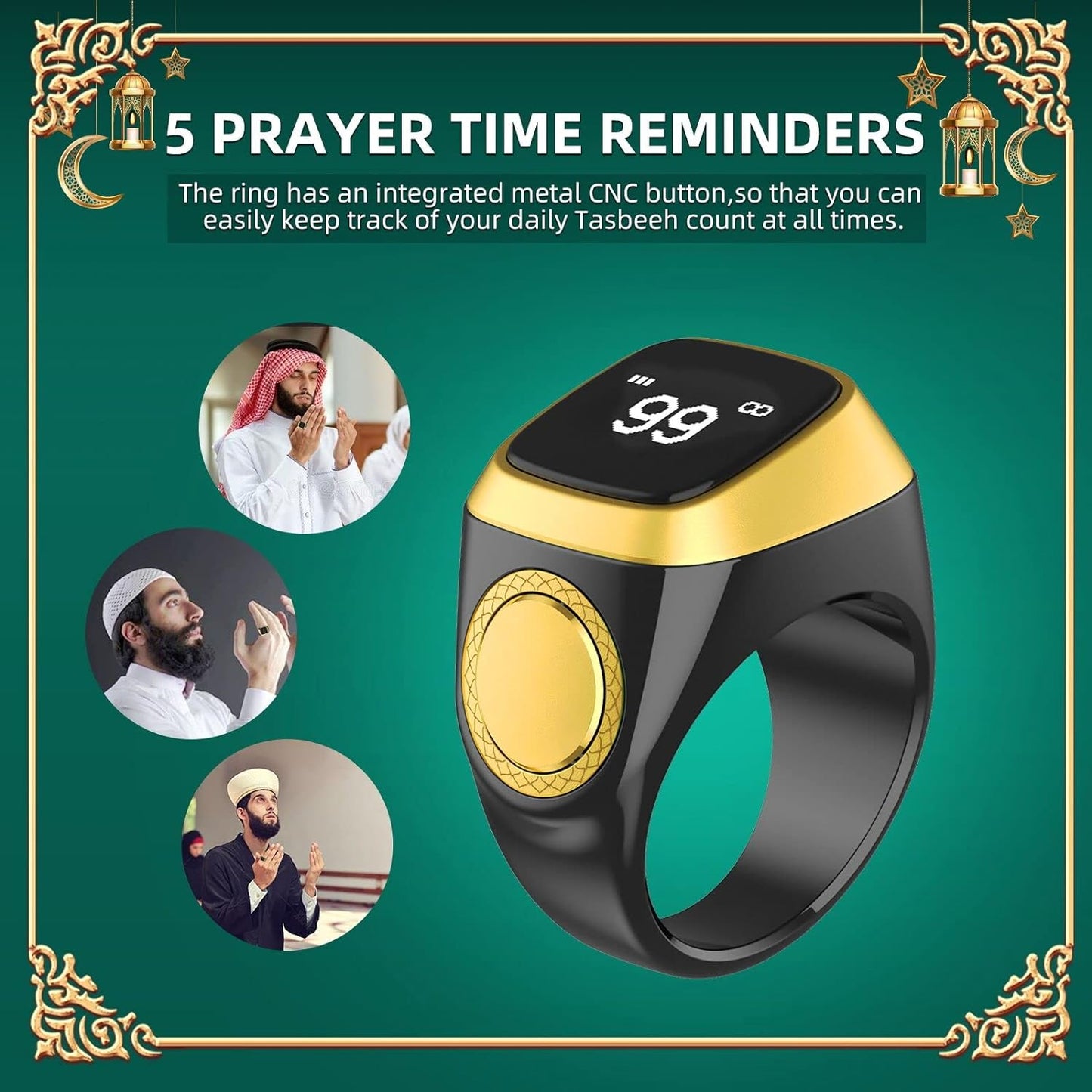 ZikrOne® Lite Smart Ring