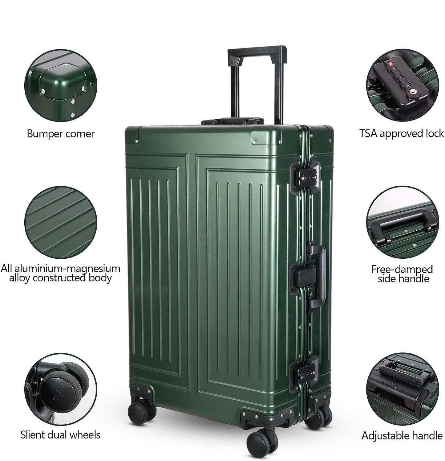 AirAlumi - Cleverly designed to outperform 99.99% of Suitcases