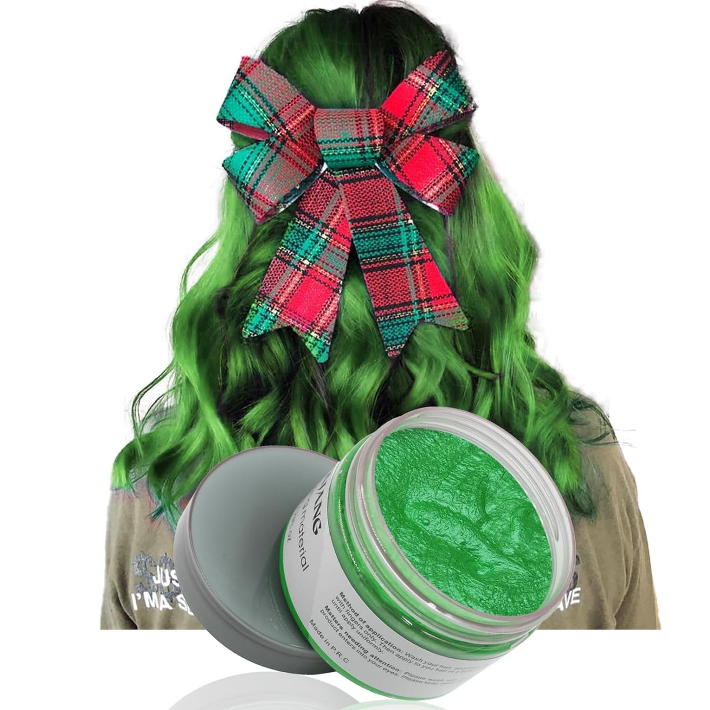 Mofajang® by JesseVance Manhattan: The Only Colored Hair Wax Styling Pomade with Bold Colors, Strong Hold, Simple Style, No Risk, & No Commitment