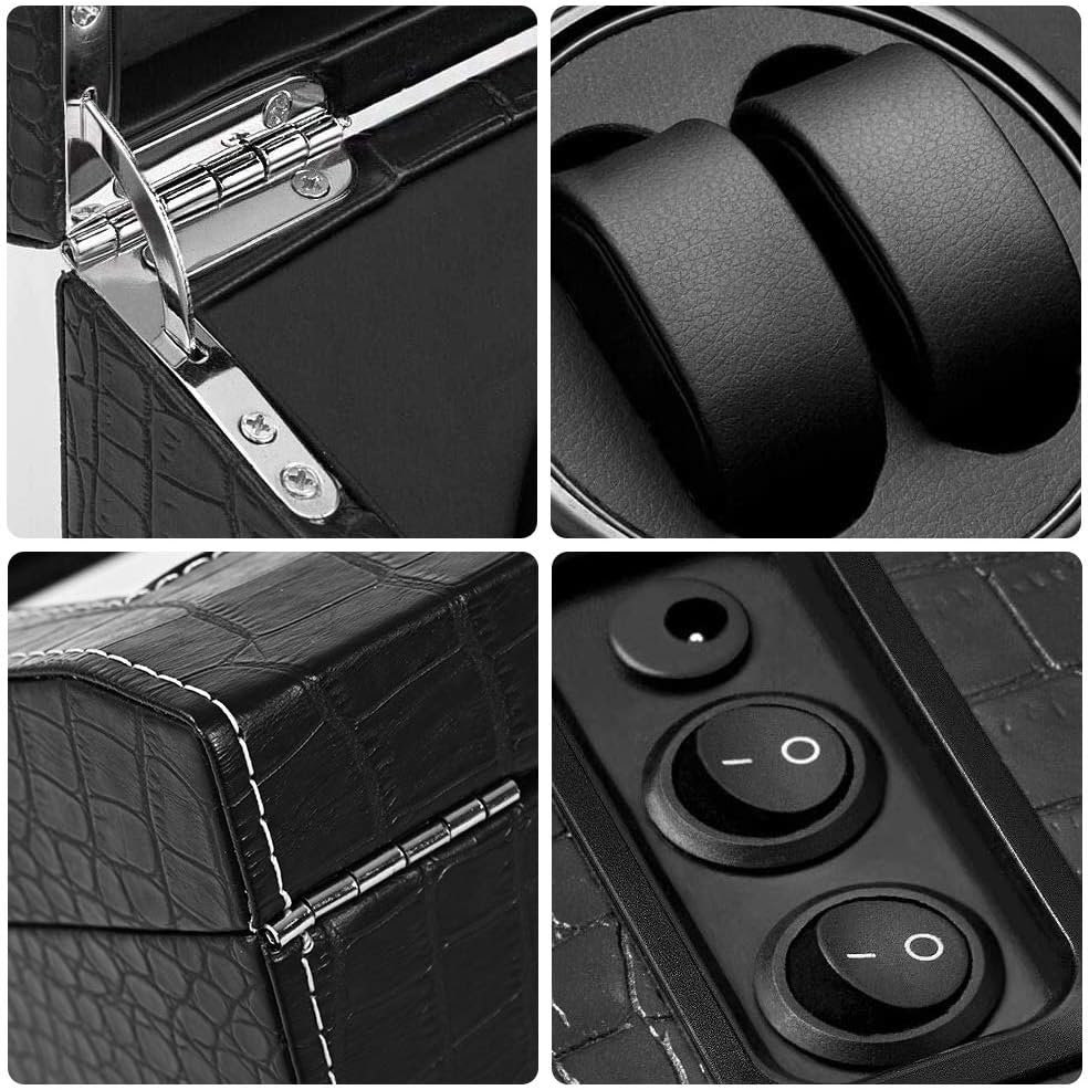 FörvarBillon® Quad - The Only Watch Winder with Ultra Silent (<5dB) Bi-Directional Japanese Motors | Designed by JesseVance Milan