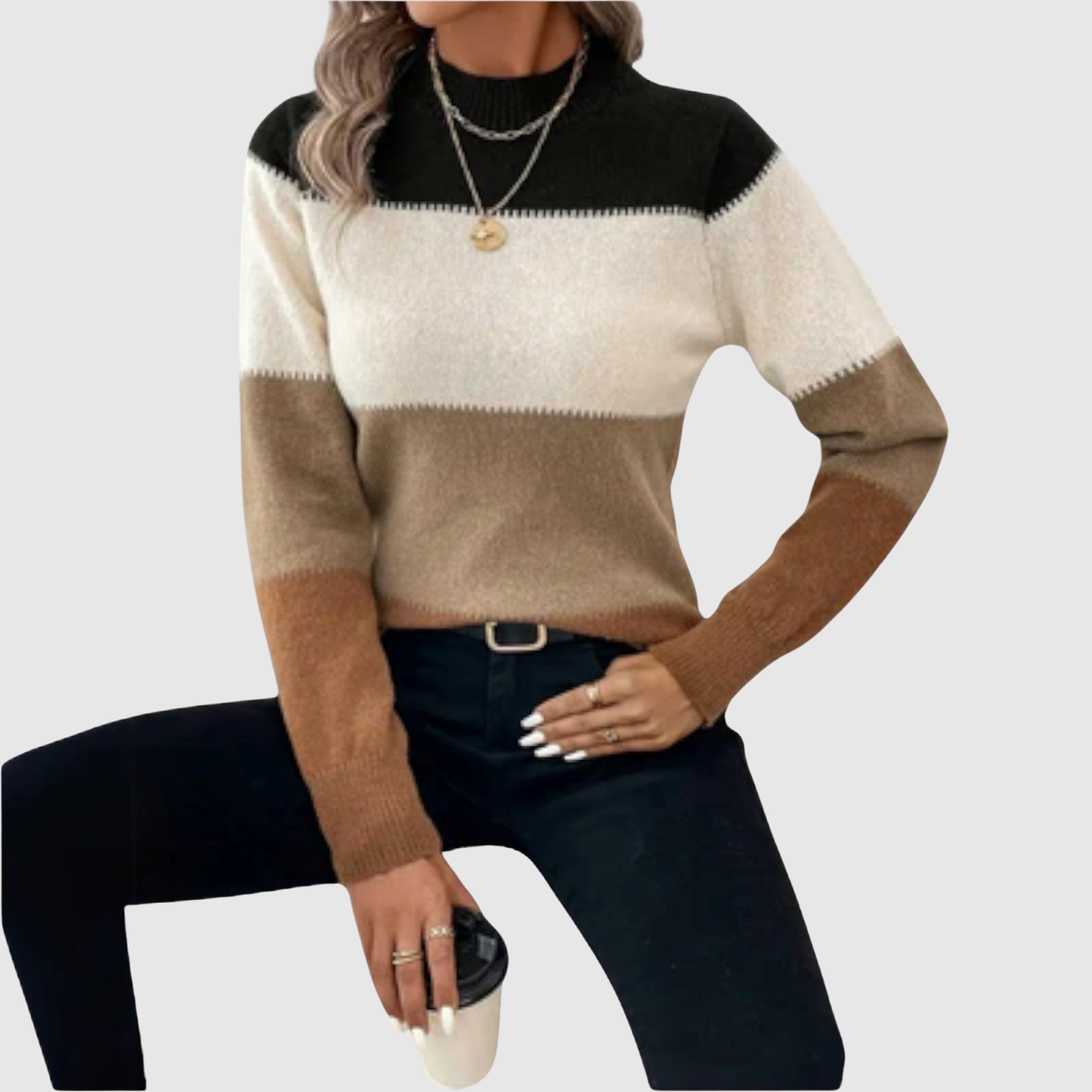 Amelia – Sweter w trzech kolorach