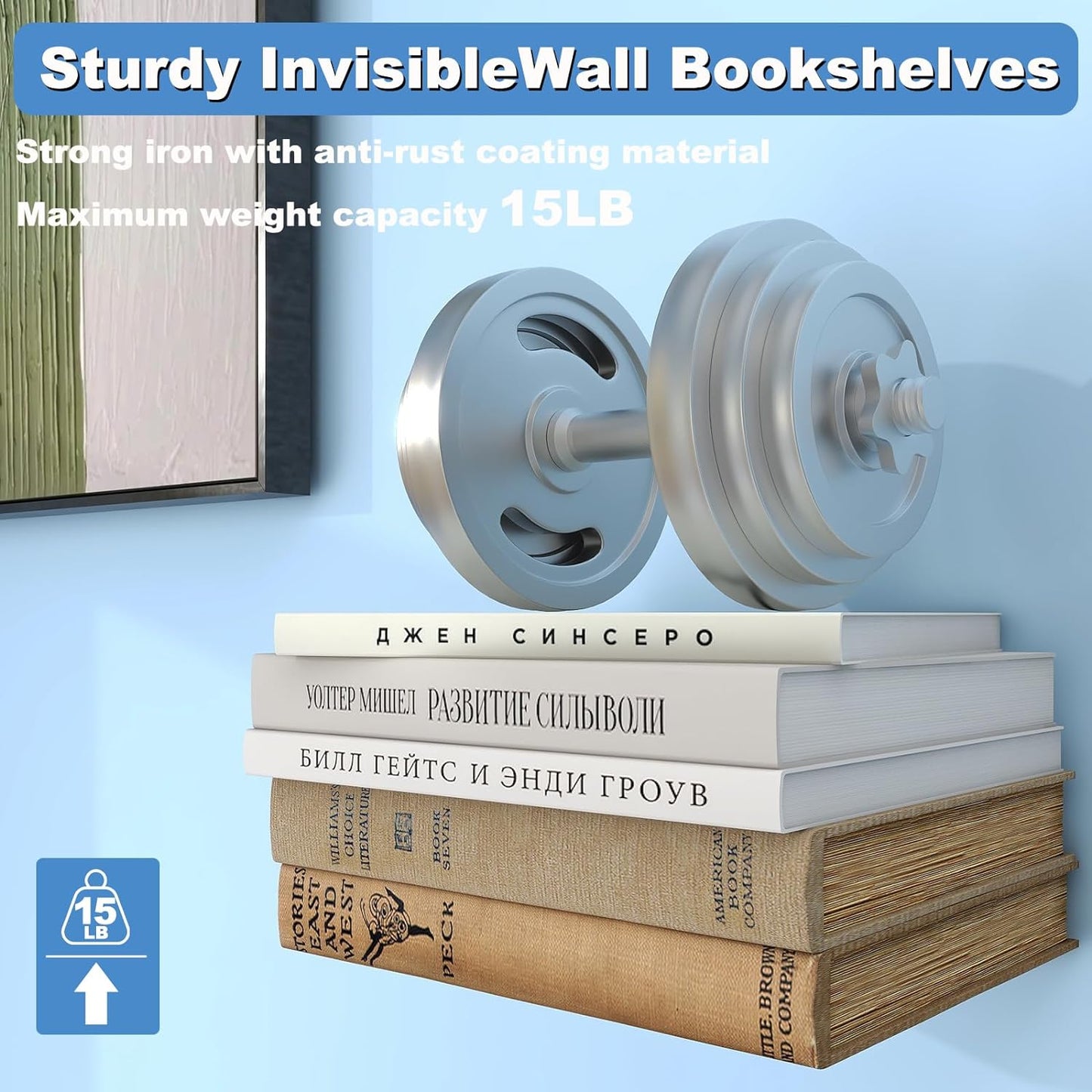 Libreleviosa®: Invisible Wall-Mounted Book Shelves for a Harry Potter-Inspired Library