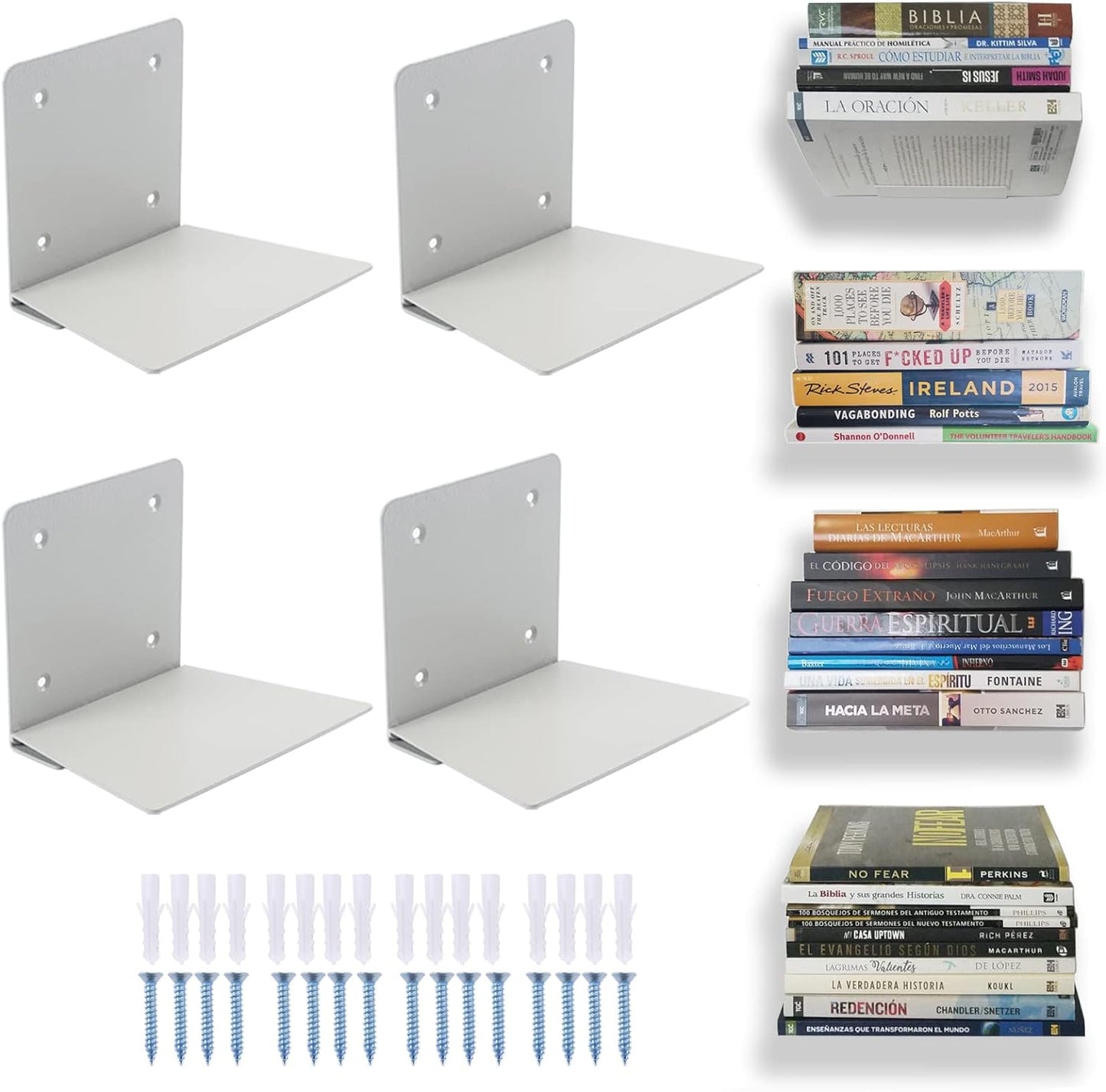 Libreleviosa®: Invisible Wall-Mounted Book Shelves for a Harry Potter-Inspired Library